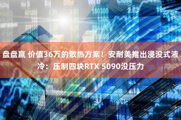 盘盘赢 价值36万的散热方案！安耐美推出浸没式液冷：压制四块RTX 5090没压力